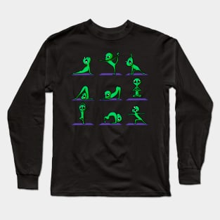 Alien Yoga Long Sleeve T-Shirt